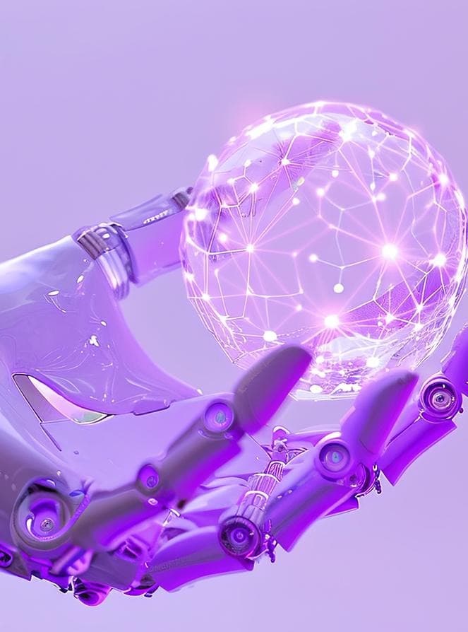 DarkCode X AI robotic hand visualizing artificial intelligence technology